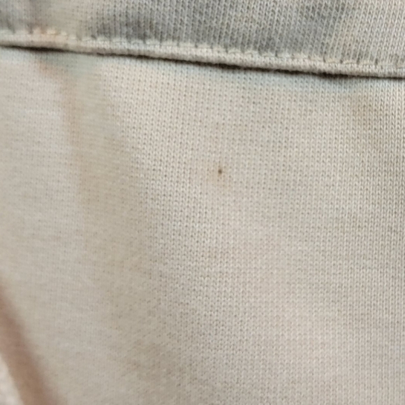 MISSGUIDED Pocket Detail Tie Waist Sweater Mini Dress Cream Tan Size 4 - Picture 10 of 12